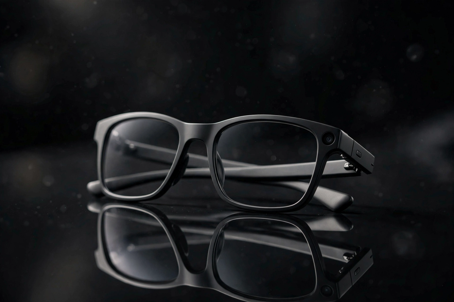 AI smart glasses product close-up